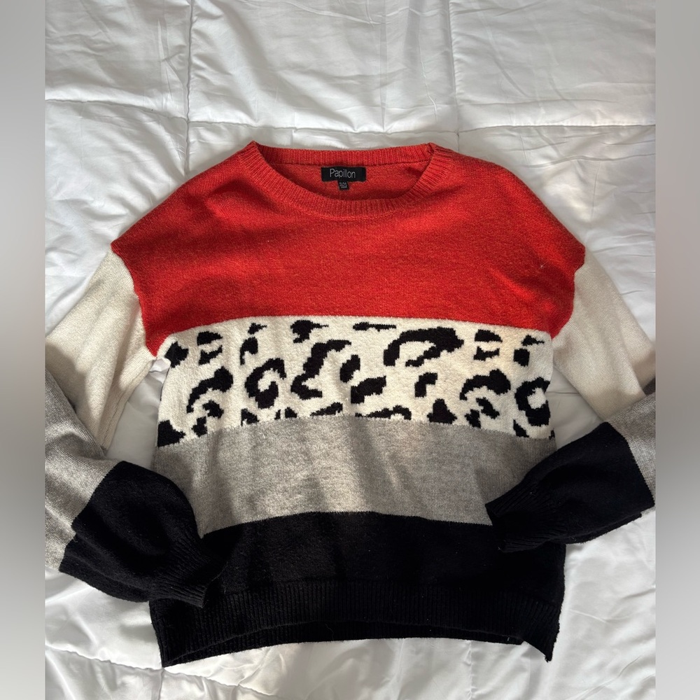 Papillon Vibrant Red Sweater